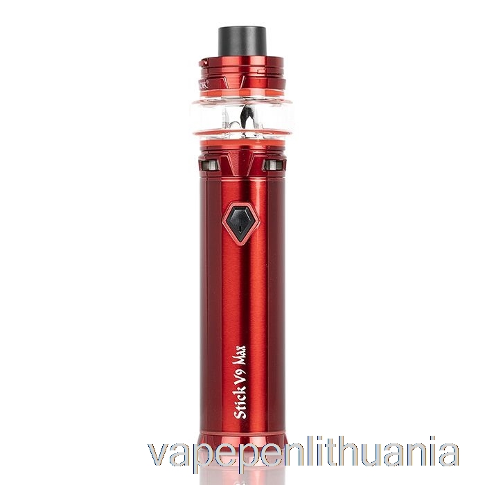 Smok Stick V9 & Stick V9 Max 60w Starter Kit V9 Max - Raudonas Vape Skystis